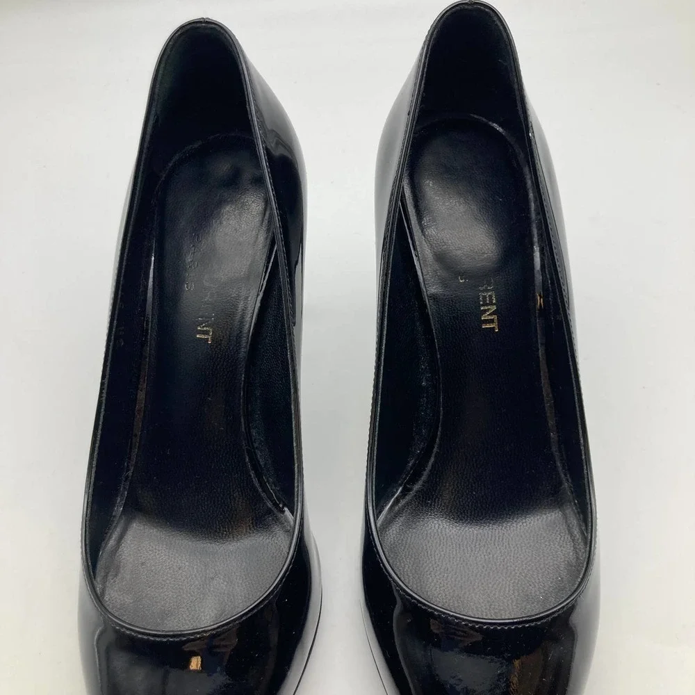 Saint Laurent patent leather pumps - Picture 4 of 8